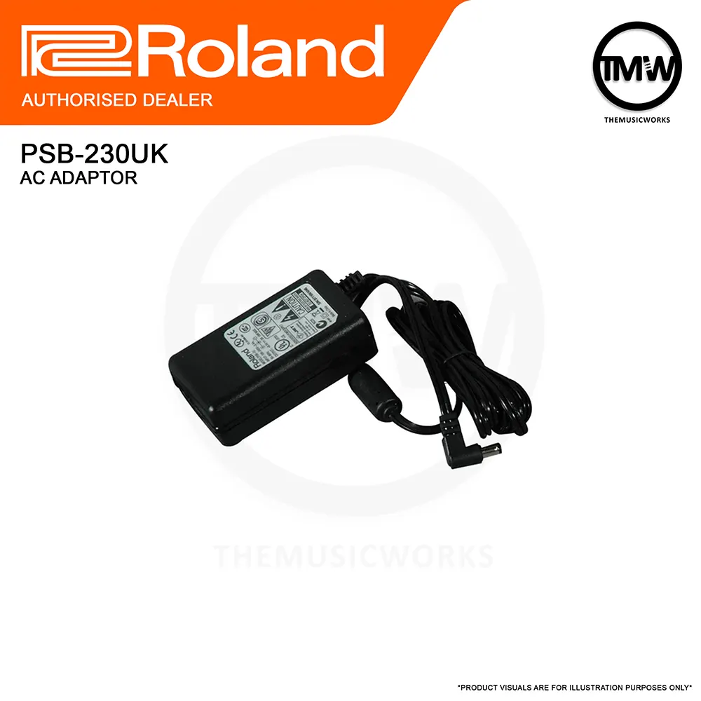 roland psb-230uk ac adaptor tmw singapore