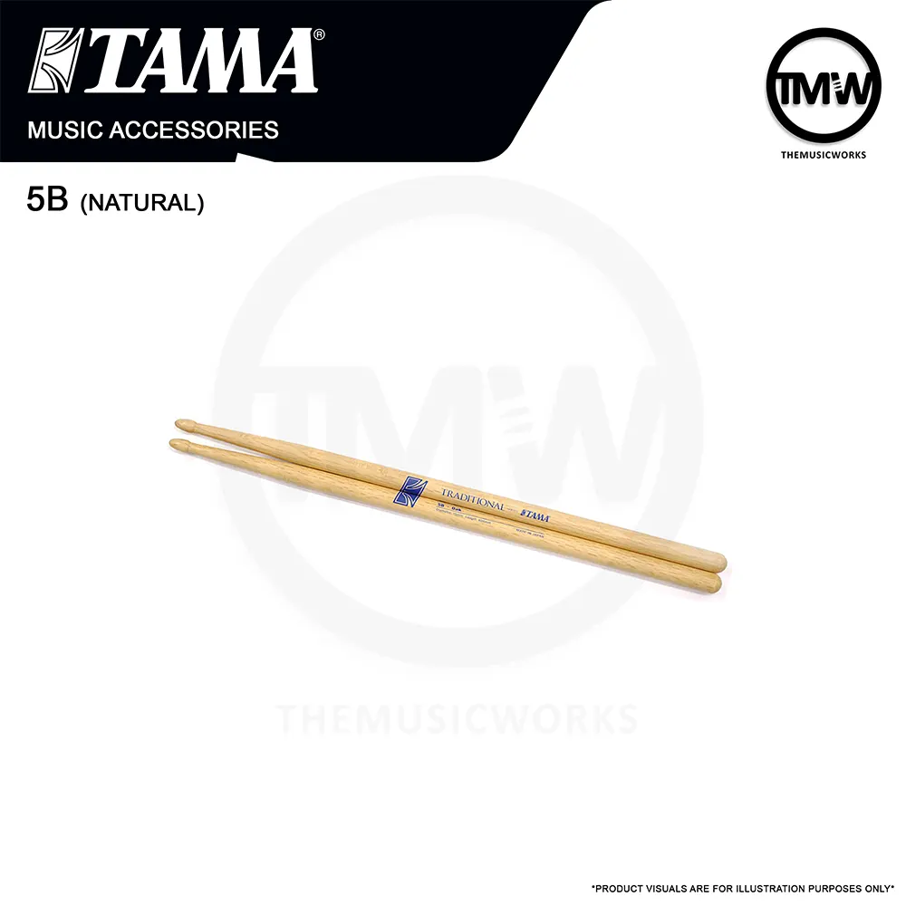 tama 5b japanese oak drumsticks tmw singapore