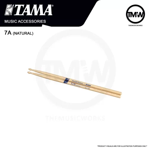 tama 7a japanese oak drumsticks tmw singapore