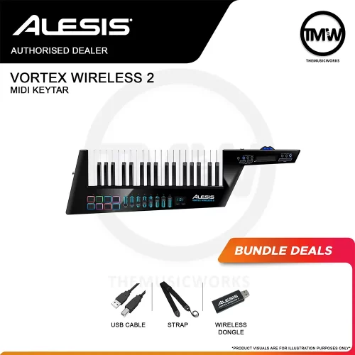 Alesis Vortex Wireless 2 midi keytar controller tmw singapore