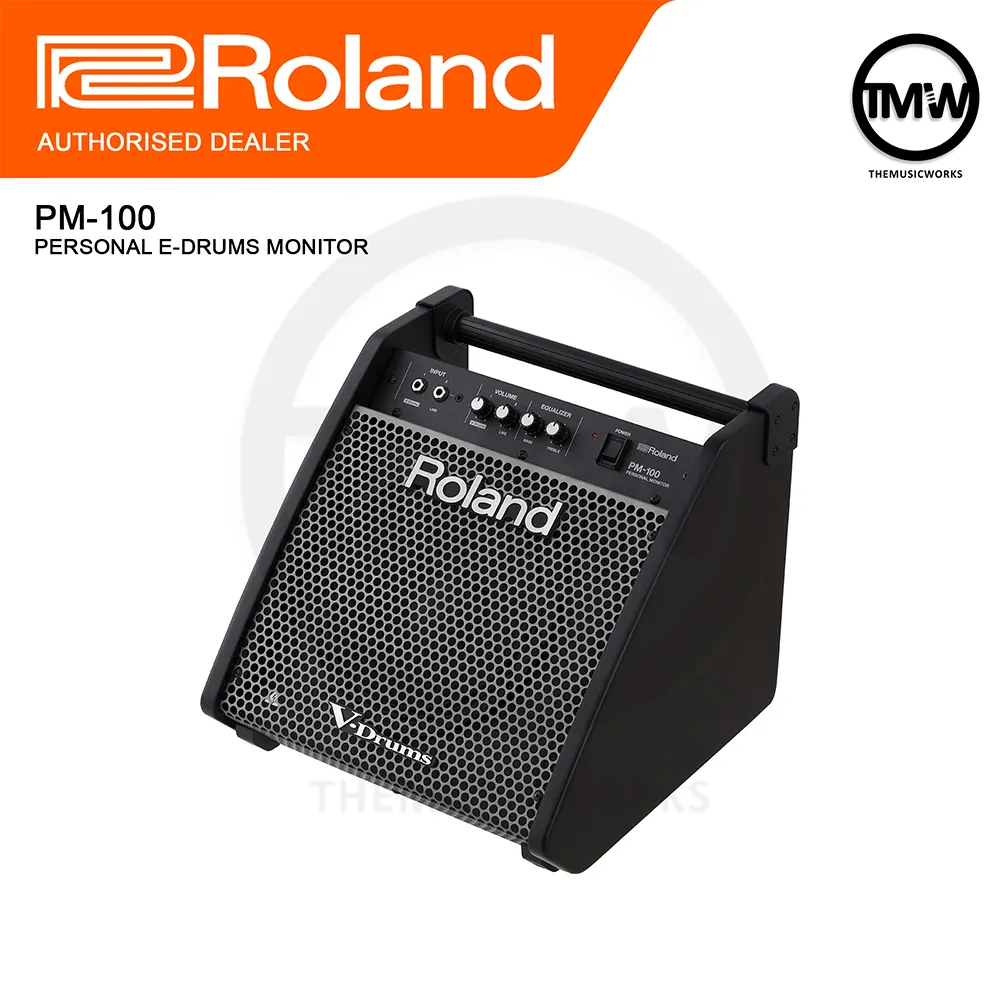 roland pm-100 personal e-drums monitor tmw singapore