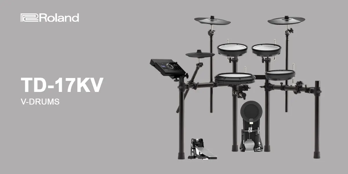 roland td-17kv electronic v-drums