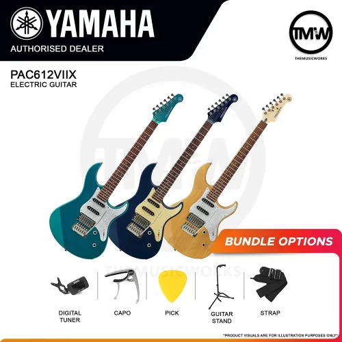 yamaha pac612viix electric guitar tmw singapore