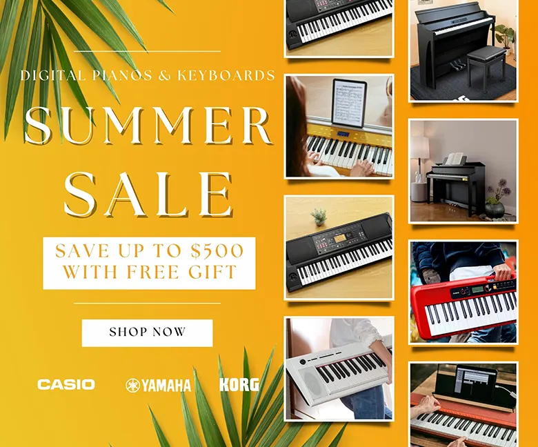 summer sale digital pianos and keyboards tmw
