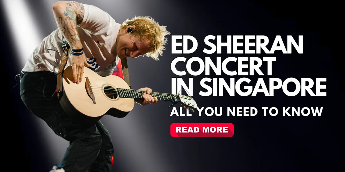 ed sheeran concert in Singapore february 2023