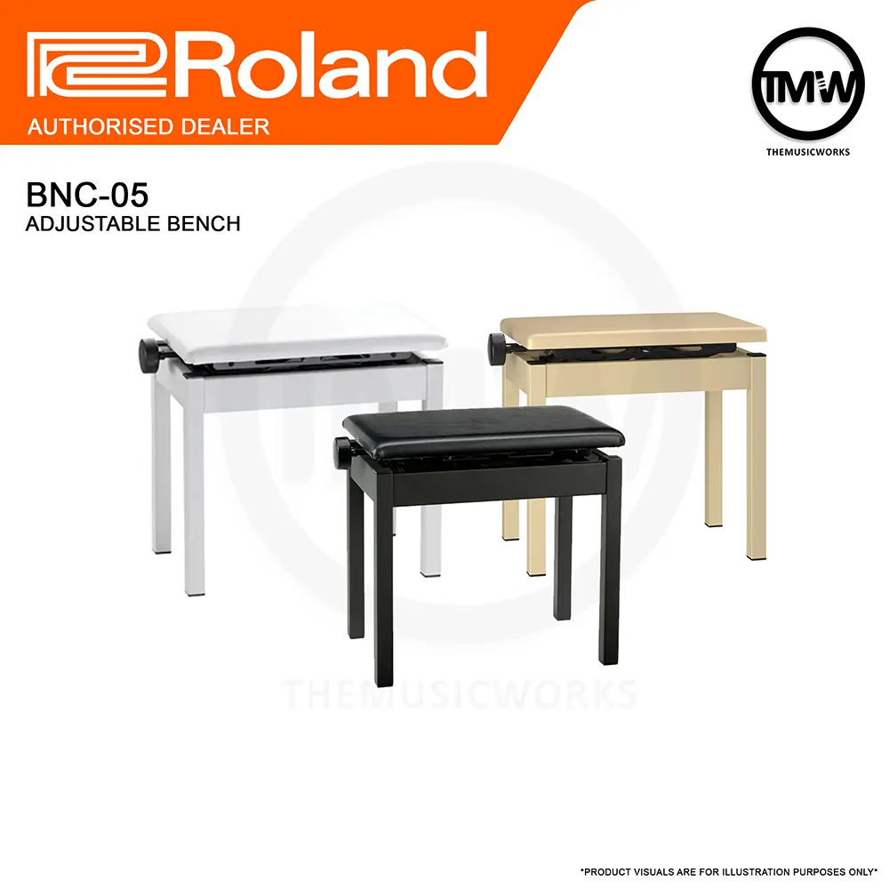 roland bnc-05 adjustable piano bench tmw singapore