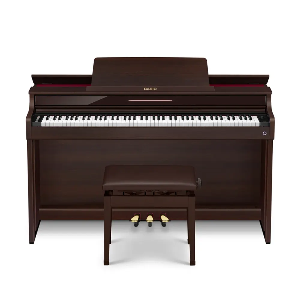 Casio AP-550 brown with bench