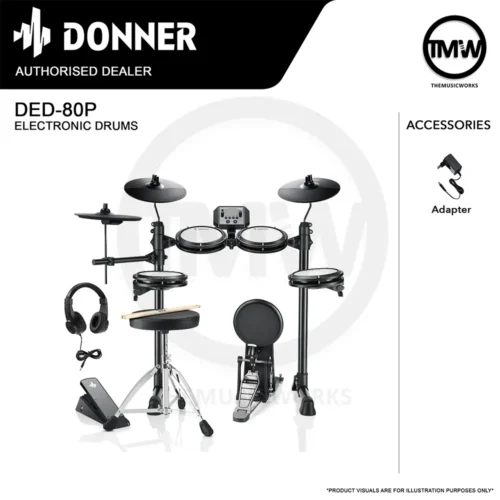 donner ded-80p electronic drums tmw singapore