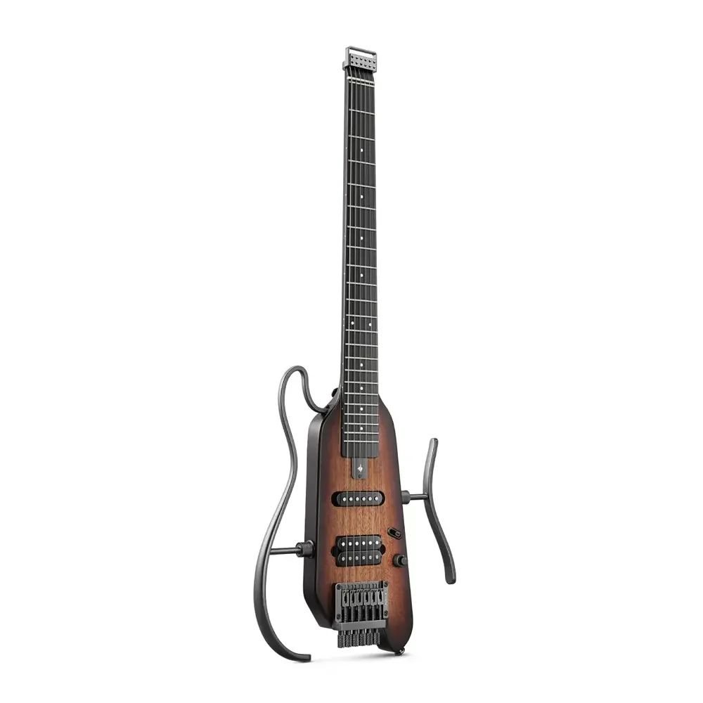 Donner HUSH-X Compact Travel Electric Guitar Package | TMW