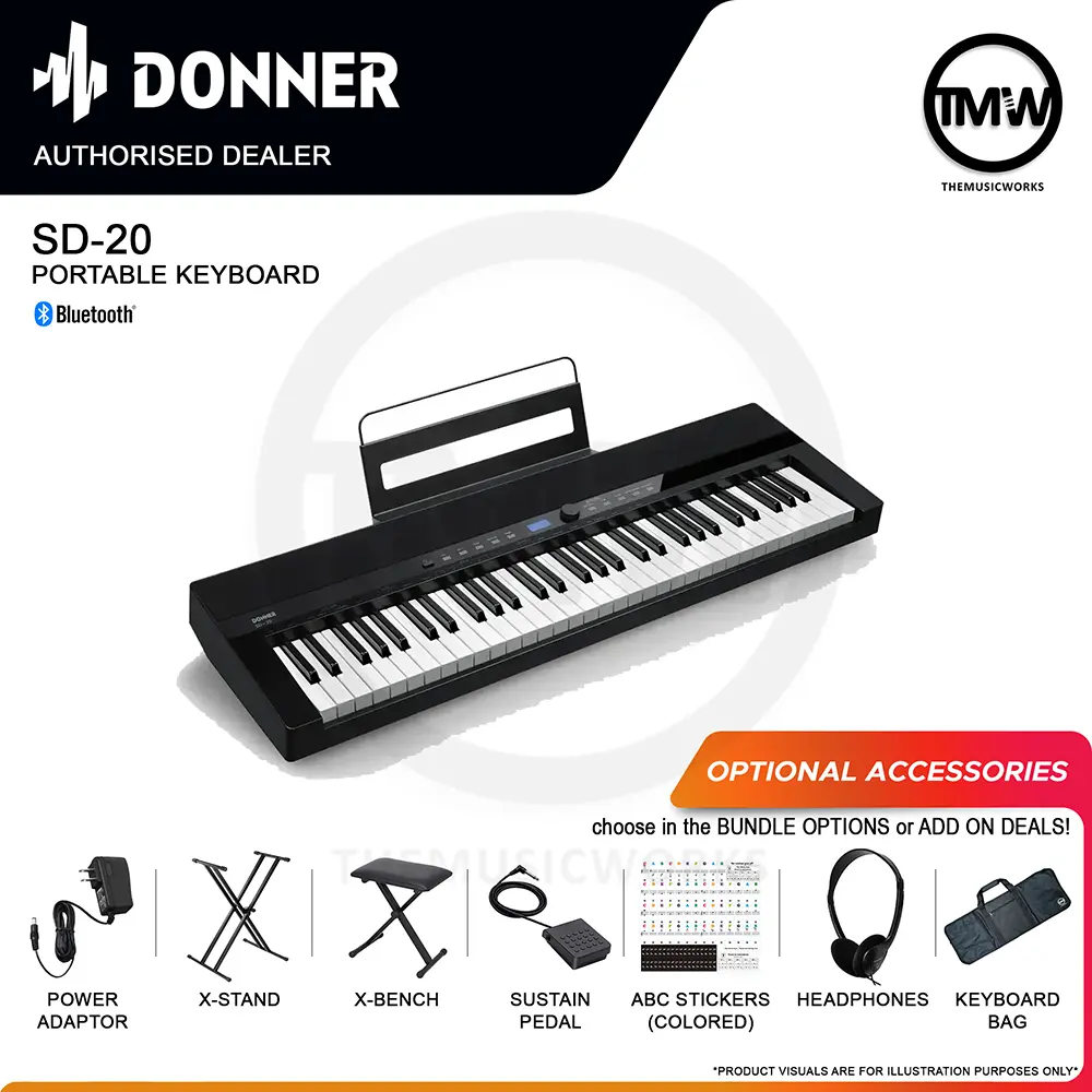 donner sd-20 portable keyboard tmw singapore donner sd-20 portable keyboard tmw singapore