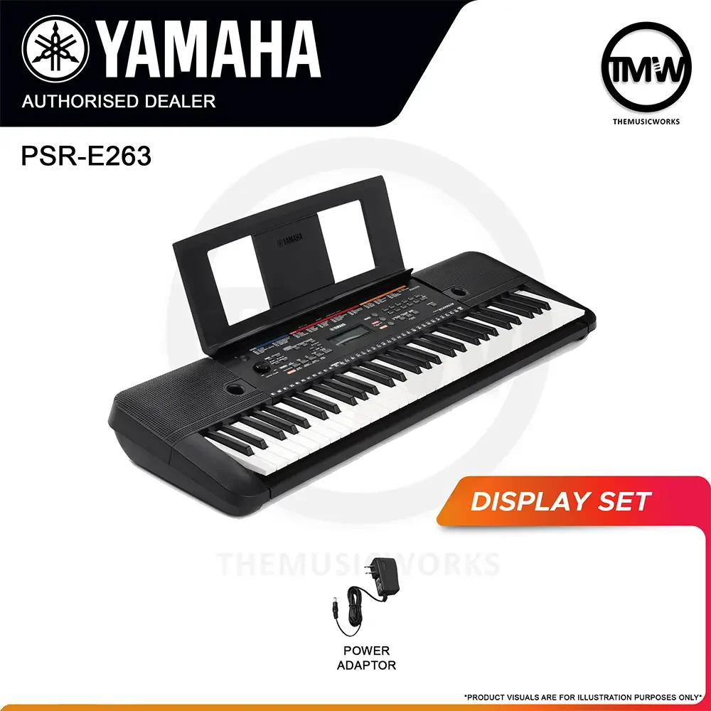 Yamaha PSR-E263 61-key Portable Keyboard (B-Stock) | TMW