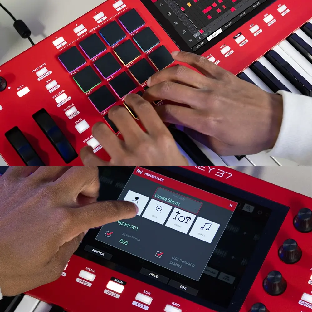 akai mpc key 37 features