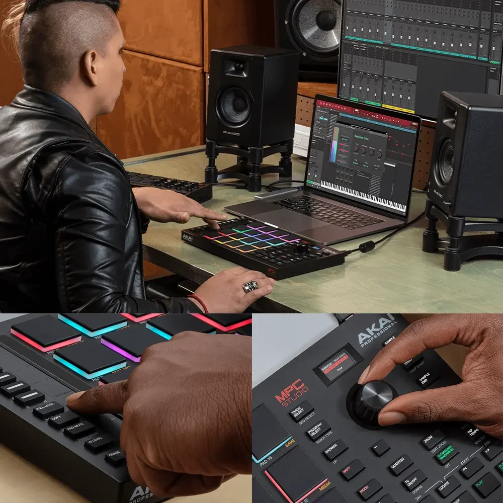 Akai MPC Studio 2 Compact Drum Pad MIDI Controller | TMW