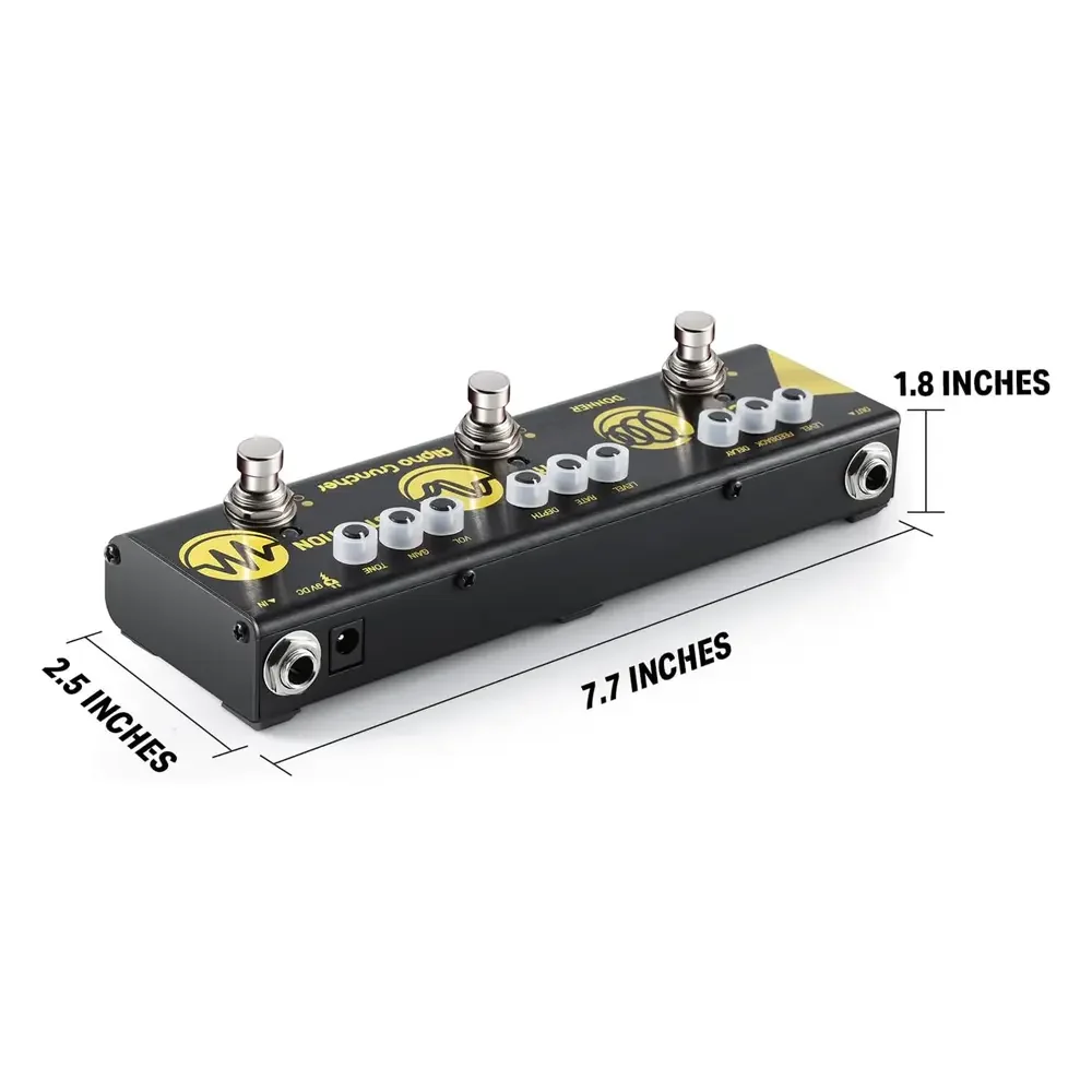 Donner Alpha Cruncher Guitar Combo Effect Pedal | TMW