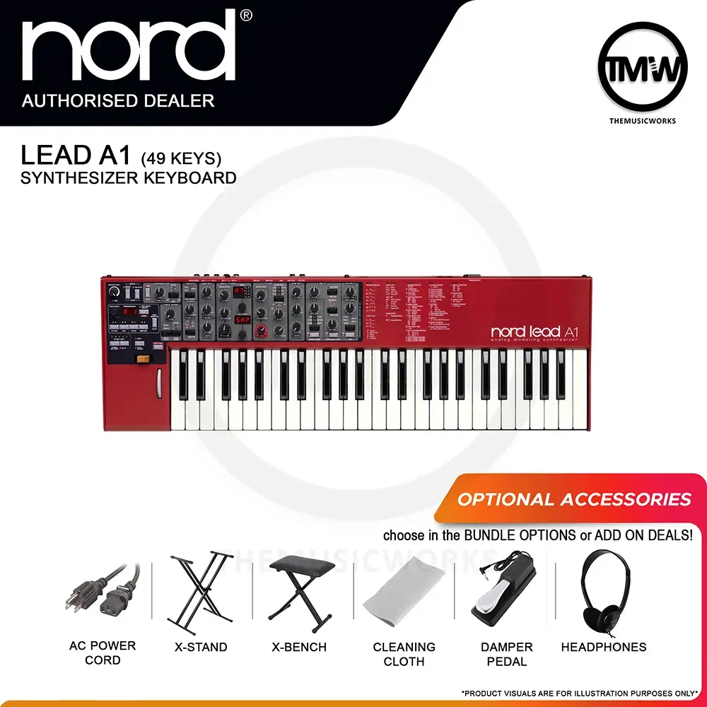 Nord Lead A1 49 Keys Analogue Modelling Synth Keyboard | TMW