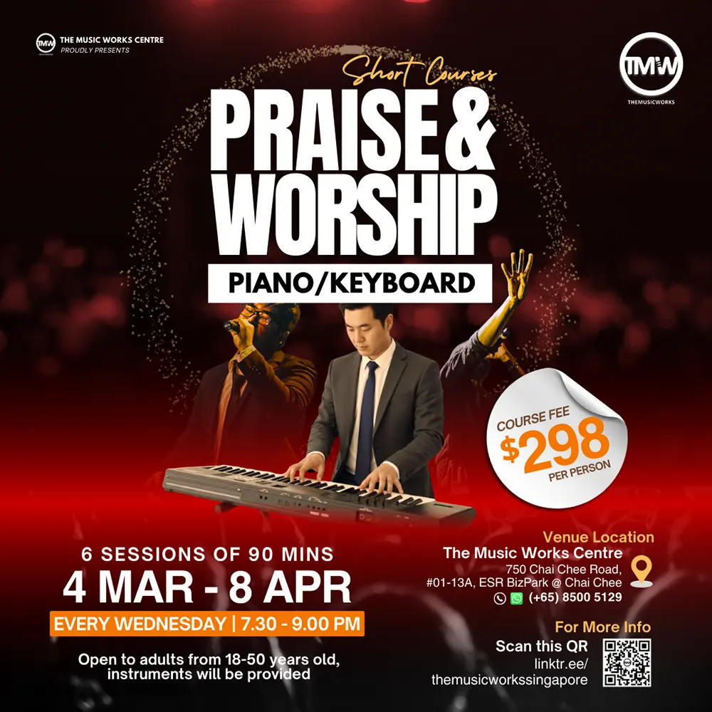 praise and worship piano course