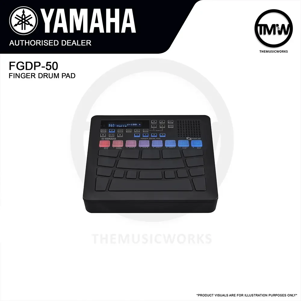 DTM・DAW Yamaha finger drum pad FGDP-50 Yamaha FGDP-50 Finger Drum Pad Portable Beat Creation | TMW