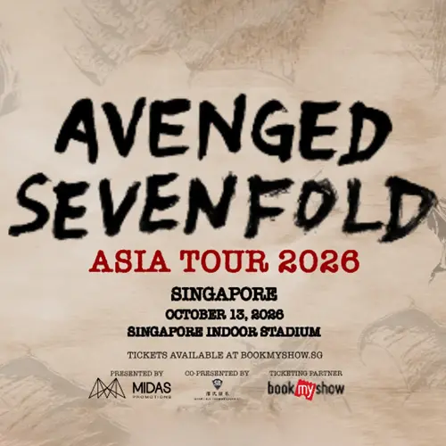 avenged sevenfold concert date in singapore