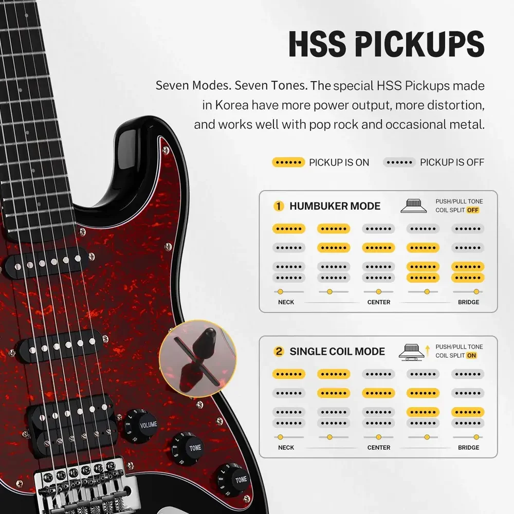 Donner DST-200 Designer Series Beginner Electric Guitar | TMW