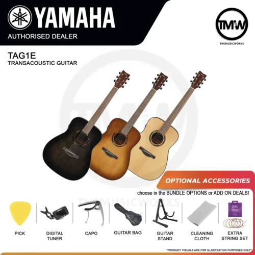 yamaha tag1e transacoustic guitar tmw singapore