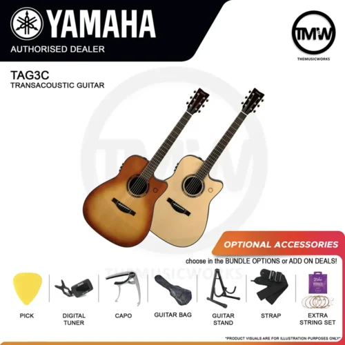 yamaha tag3c transacoustic guitar tmw singapore