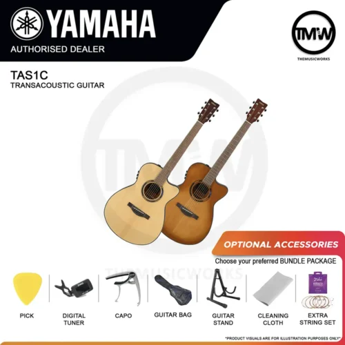 yamaha tas1c transacoustic guitar tmw singapore