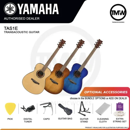 yamaha tas1e transacoustic guitar tmw singapore