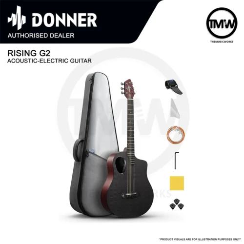 donner rising g2 acoustic-electric guitar tmw singapore
