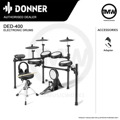 donner ded-400 electronic drums tmw singapore