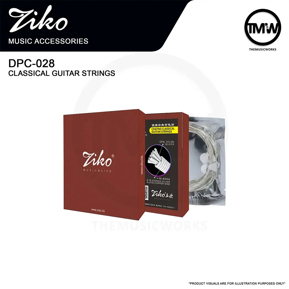 ziko dpc-028 classical guitar strings tmw singapore ziko dpc-028 classical guitar strings tmw singapore