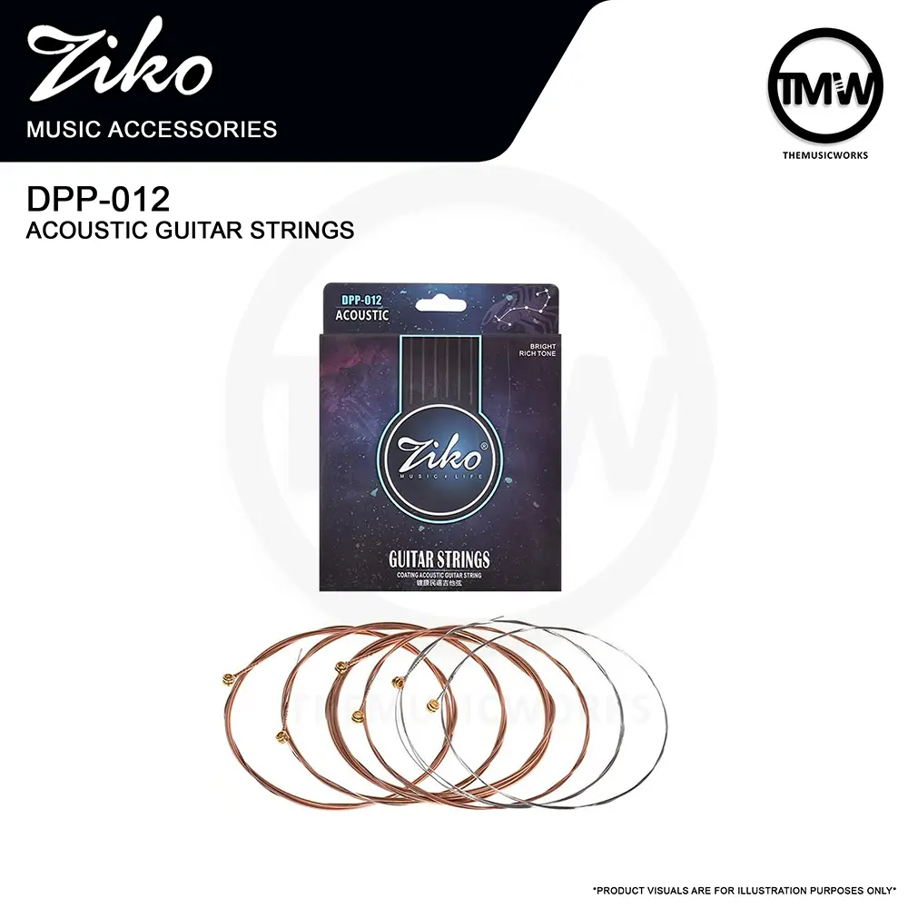 ziko dpp-012 acoustic guitar strings tmw singapore ziko dpp-012 acoustic guitar strings tmw singapore