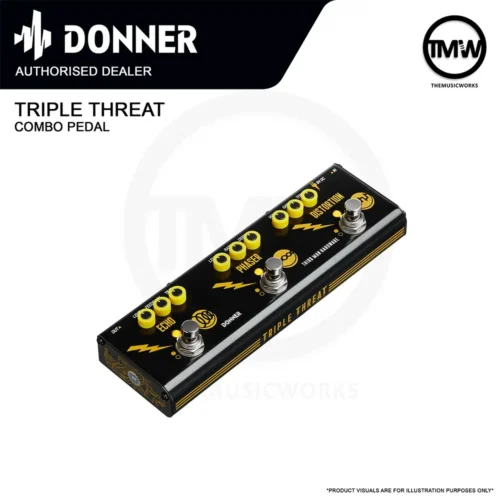 donner triple threat guitar pedal tmw singapore